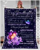 LGH - Fleece Blanket - To My Granddaughter - Your Own Matches-LOVE GIFT HOME