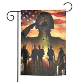US garden flags decoration festival flag single and double-sided print United States of America